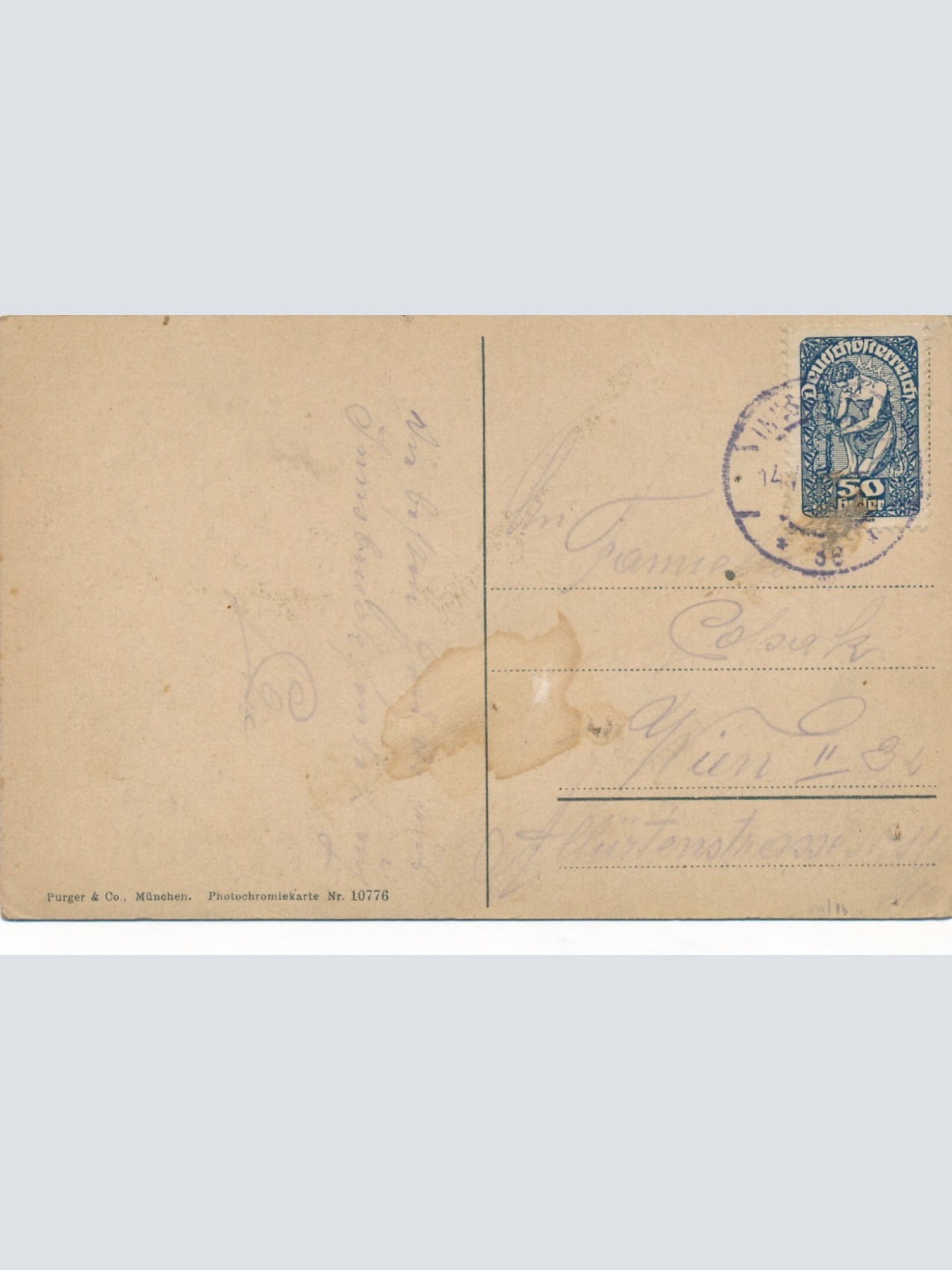 AK aus Innsbruck mit Nordkette Ansichtskarte (14773)