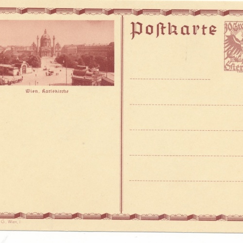 30 Groschn - Bildpost - Karte Wien Karlskirche (14785)