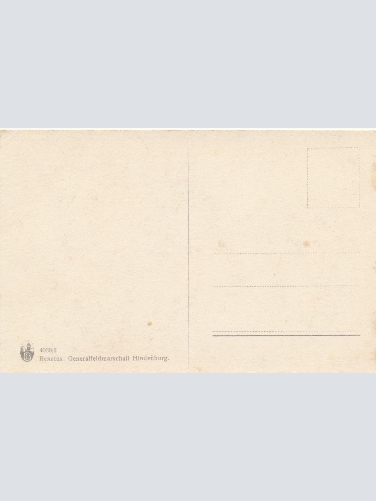AK Generalfeldmarschall Hindenburg (14791)