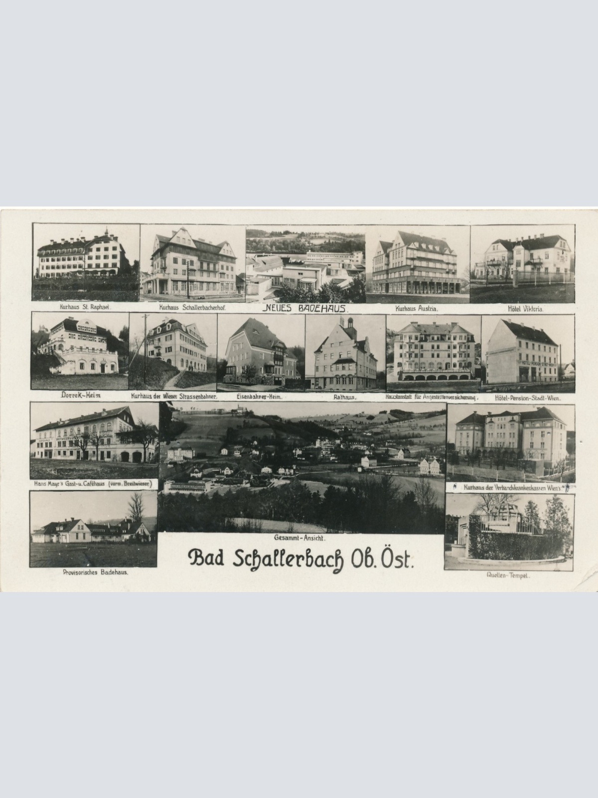 AK aus Bad Schallerbach Ansichtskarte Oberösterreich (14827)