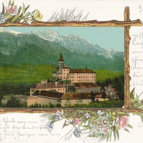 AK vom Schloss Ambras Tirol Ansichtskarte (14758)