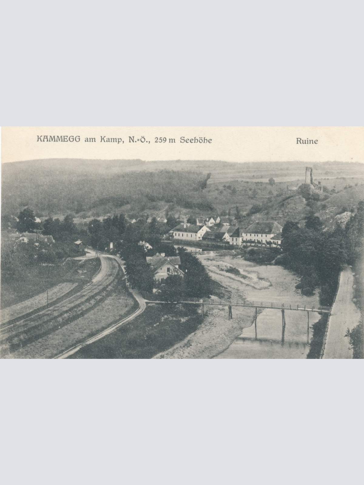 AK aus Kammegg am Kamp Niederösterreich Ansichtskarte (14817)