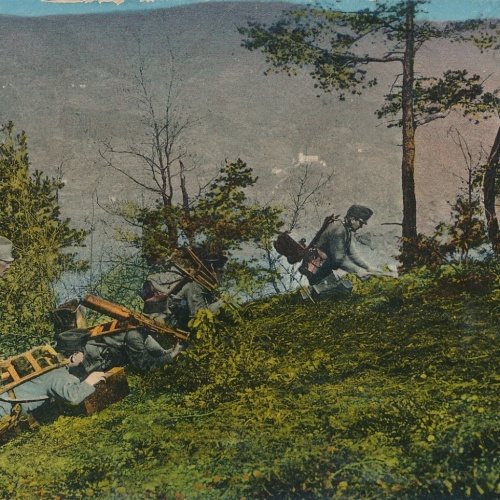 AK von den Tiroler Landeschützen Militaria (14800)