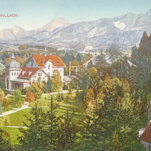 AK aus Villach Warmbad Kärnten Ansichtskarte (14815)