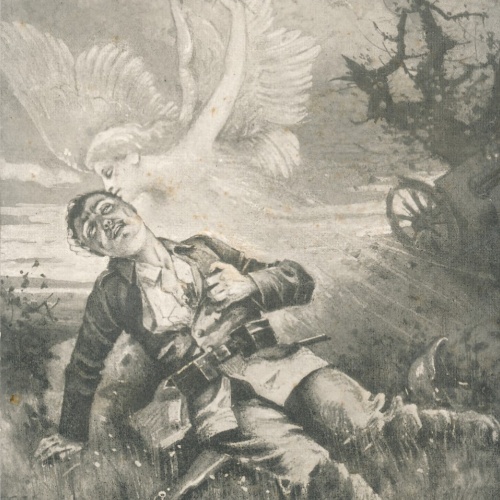 AK Vater in deine Hände befehl ich mein Leben mit Engel Militaria (14722)