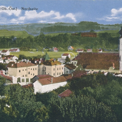 AK aus Grieskirchen Nordseite Oberösterreich Ansichtskarte (15030)