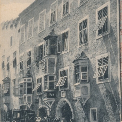 AK aus Sterzing mit Alte Post Italien Ansichtskarte (14887)