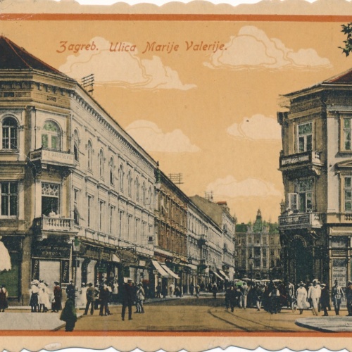 AK aus Zagreb Kroatien Ansichtskarte (14888)