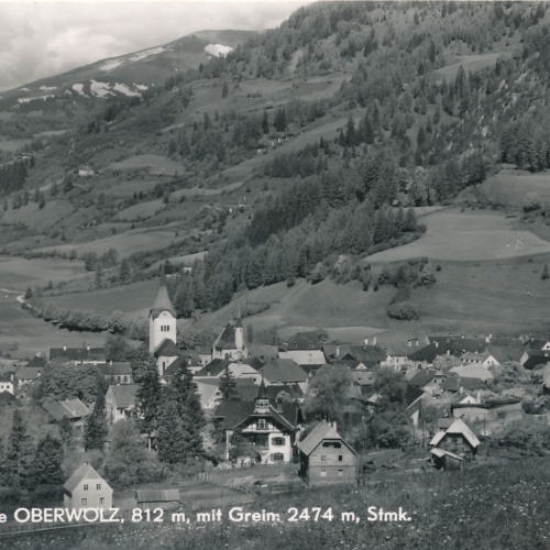 AK aus Oberwölz Steiermark Ansichtskarte (15051)