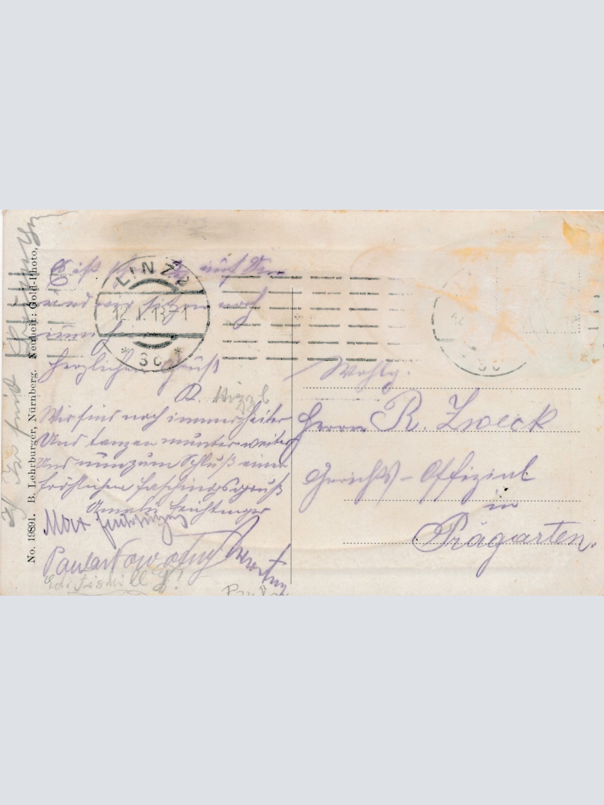 AK aus Linz mit Museum Oberösterreich Ansichtskarte (15055)