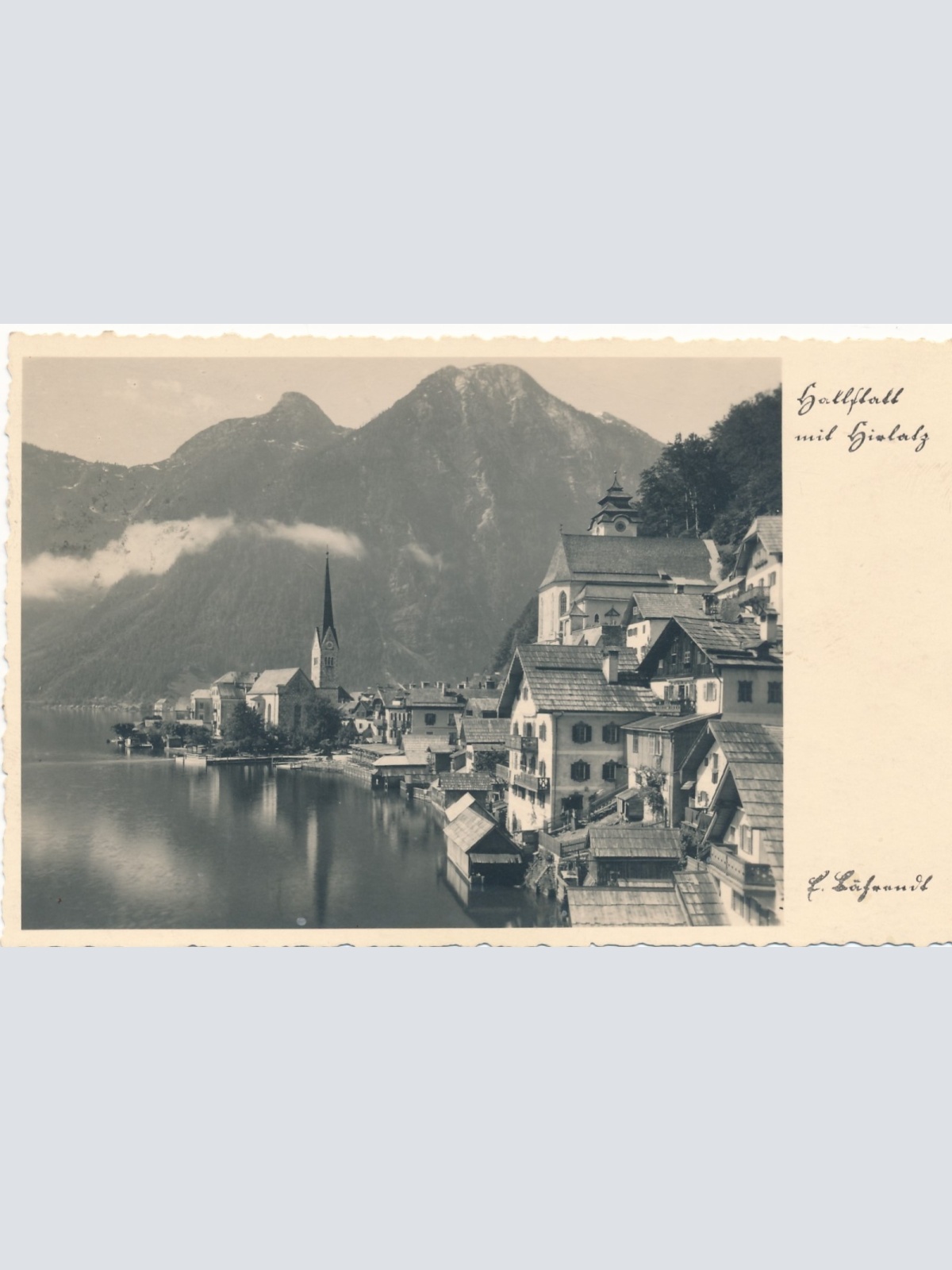 AK aus Hallstatt Oberösterreich Ansichtskarte (15069)