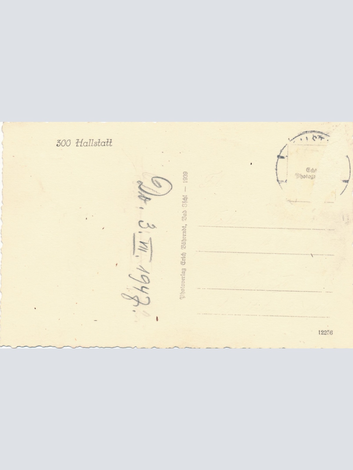 AK aus Hallstatt Oberösterreich Ansichtskarte (15069)