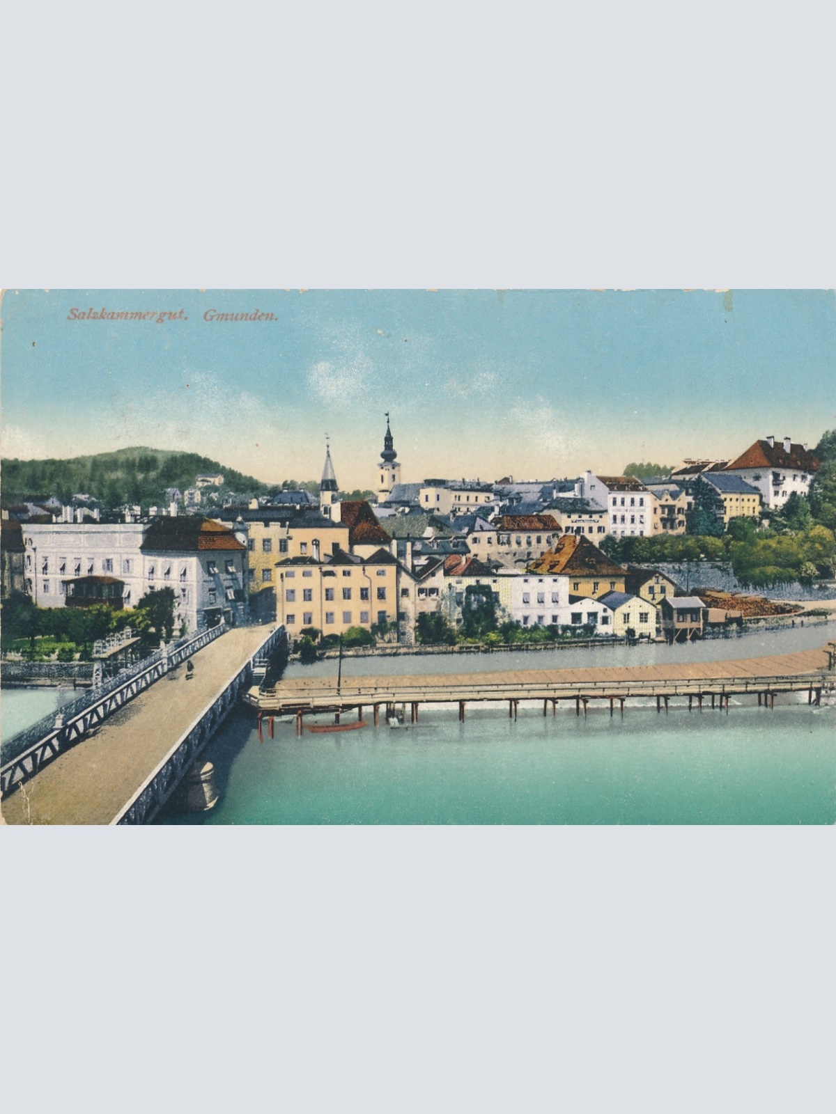 AK aus Gmunden Oberösterreich Ansichtskarte (15086)