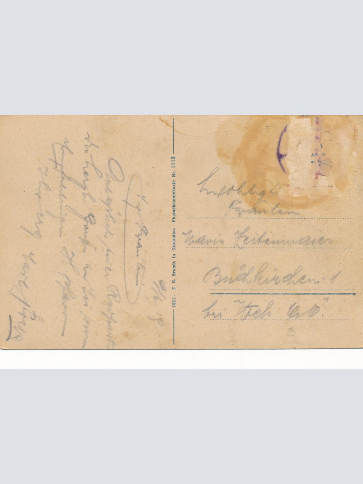 AK aus Bad Ischl Rudolfs Kai Oberösterreich Ansichtskarte (15091)