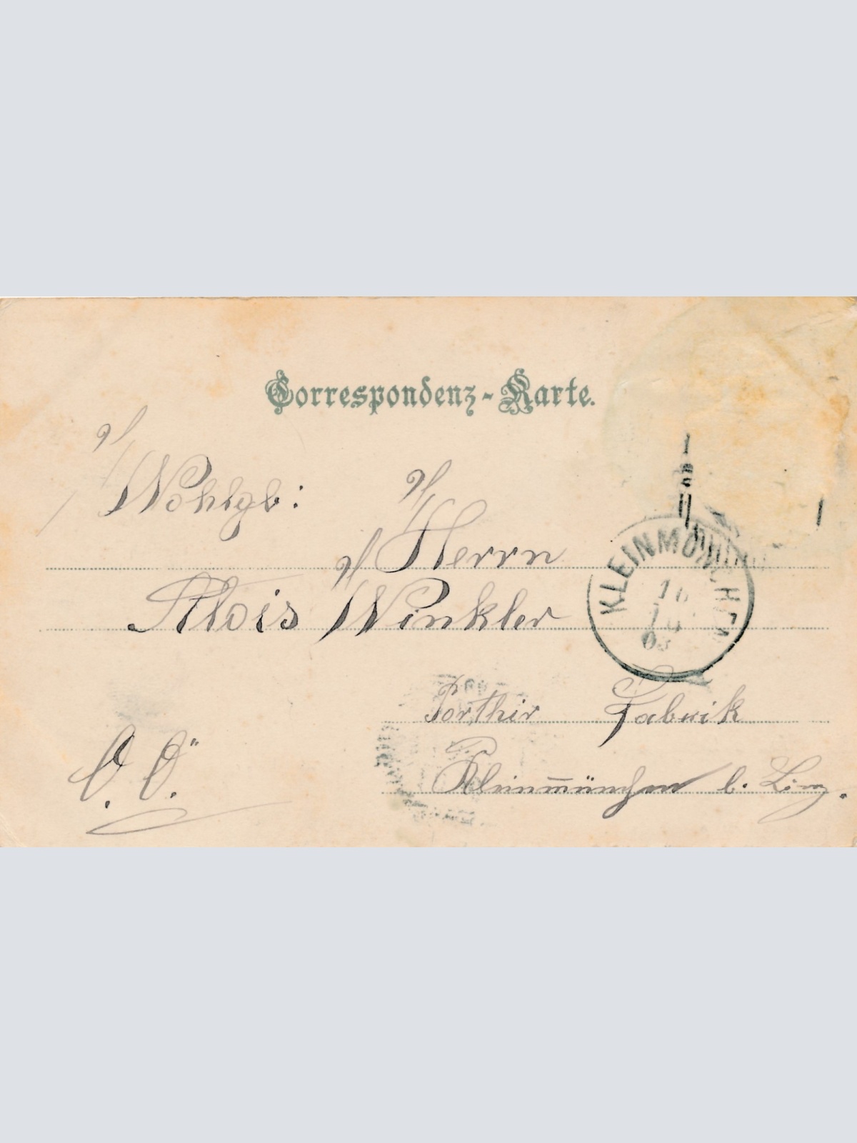 AK aus Linz an der Doanu Oberösterreich Ansichtskarte (15097)