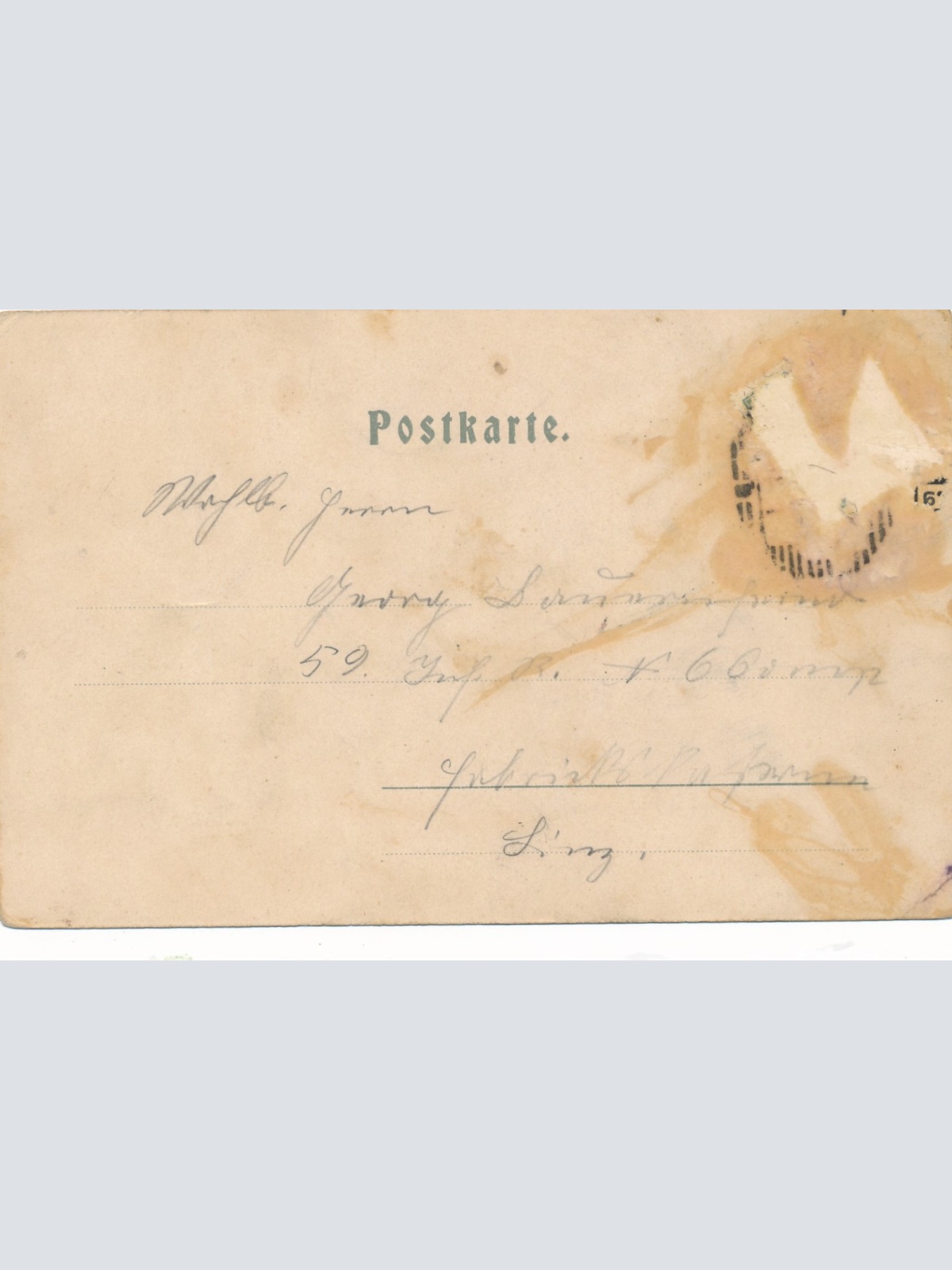 AK aus Linz an der Donau mit Brücke Oberösterreich Ansichtskarte (15098)