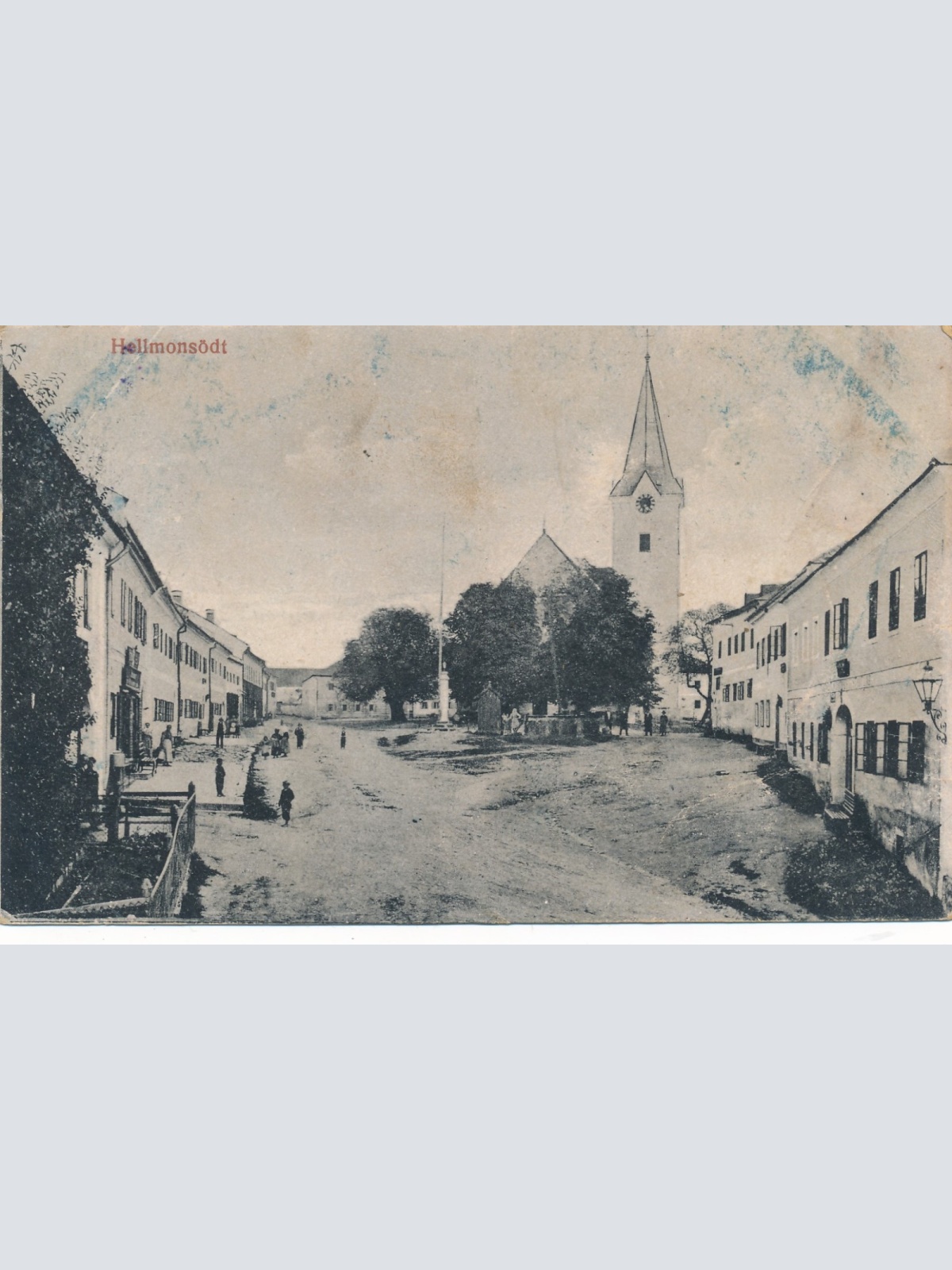 AK aus Hellmonsödt Oberösterreich Ansichtskarte (15140)