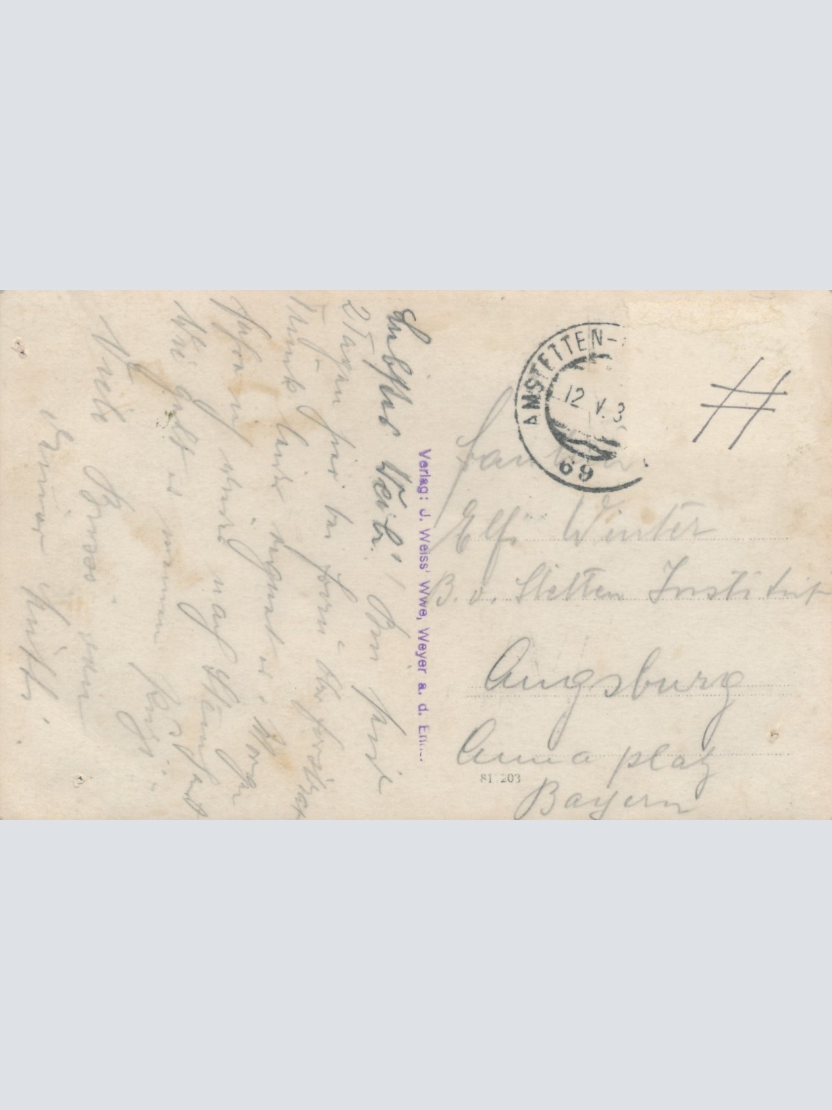 AK aus Weyer an der Enns Oberösterreich Ansichtskarte (15147)