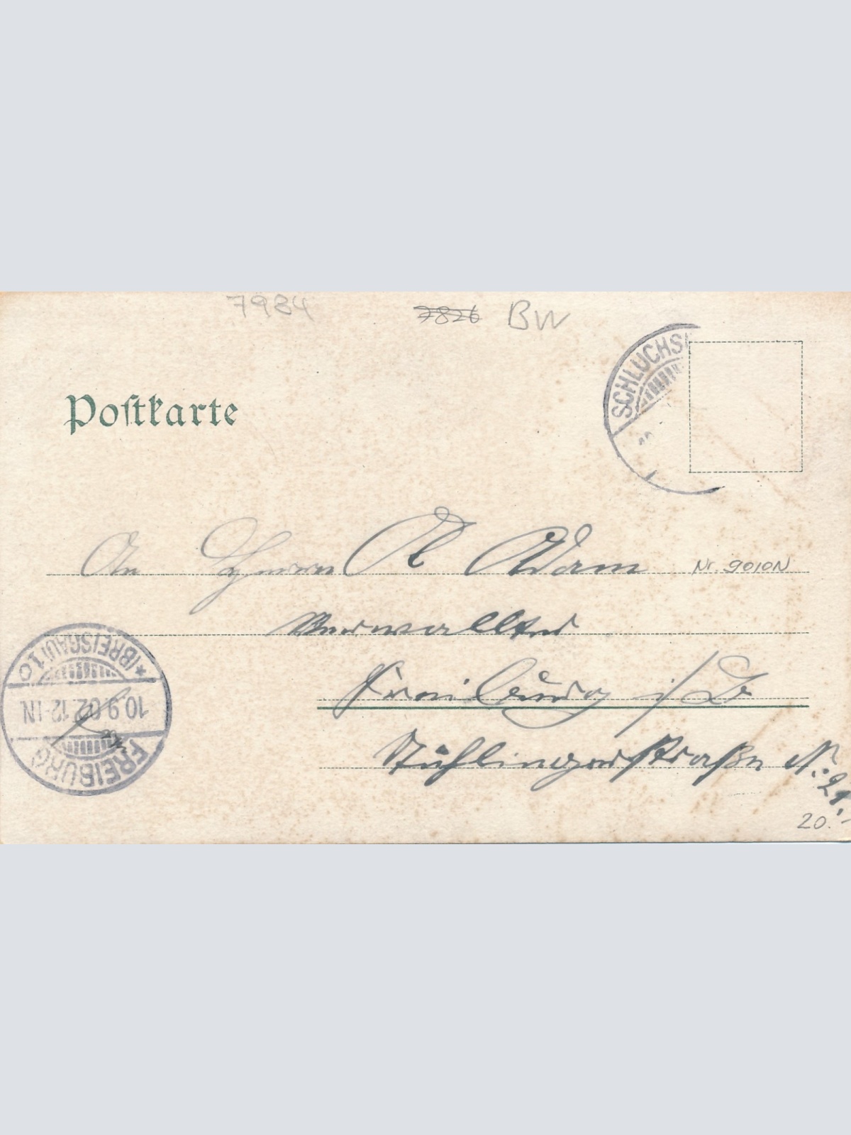 AK aus Schluchsee mit Hotel Sternen Baden Württemberg Ansichtskarte (14922)