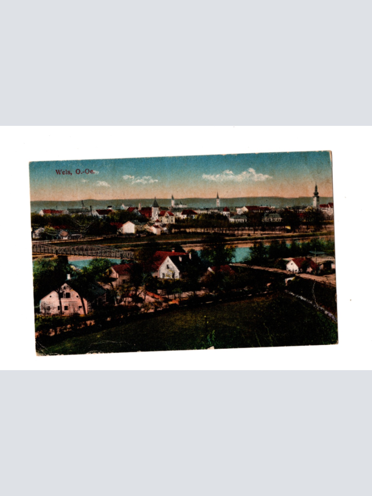 AK aus Wels, Oberösterreich Ansichtskarte (F397)
