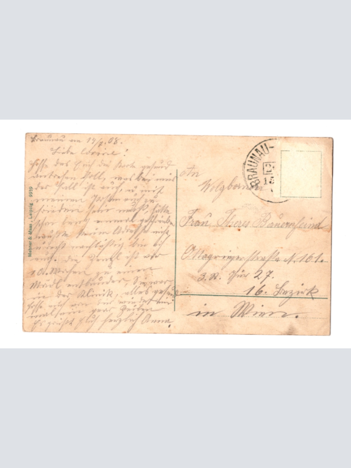 AK aus Braunau am Inn. , Oberösterreich Ansichtskarte (F399)