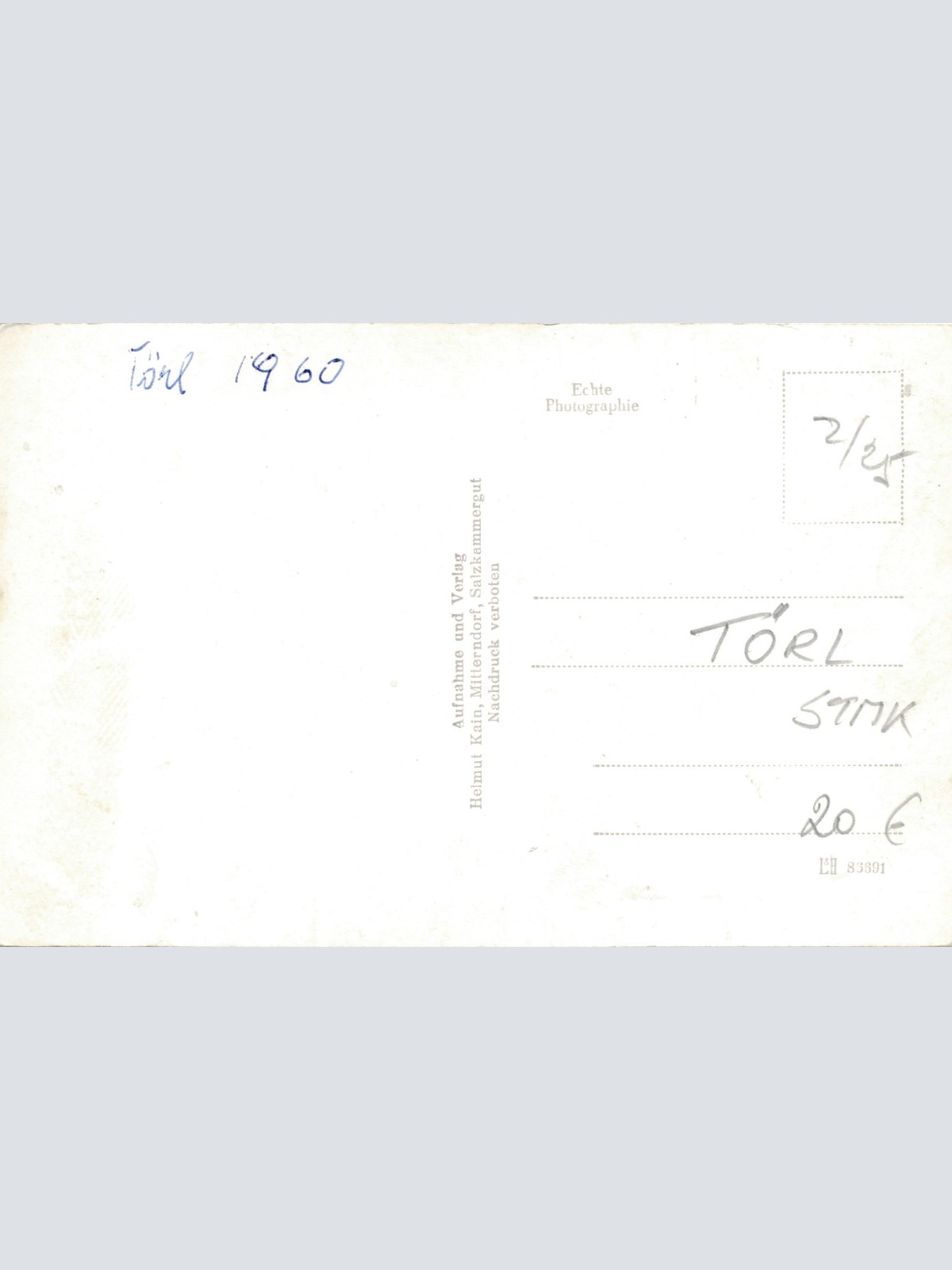 AK Annodazumals aus Törl Stmk 1960 Männer mit Werkzeugen (15008)