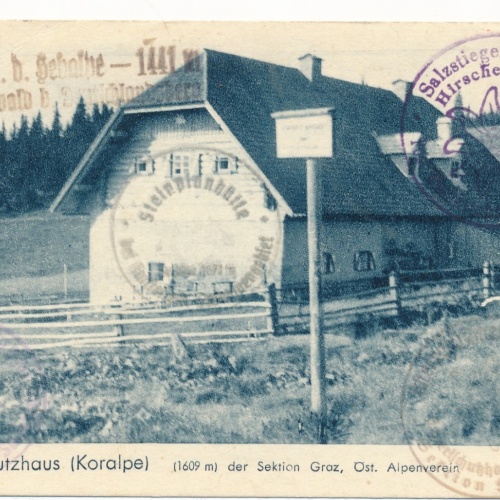 AK aus Graz Steiermark Brendelschutzhaus Ansichtskarte (14981)