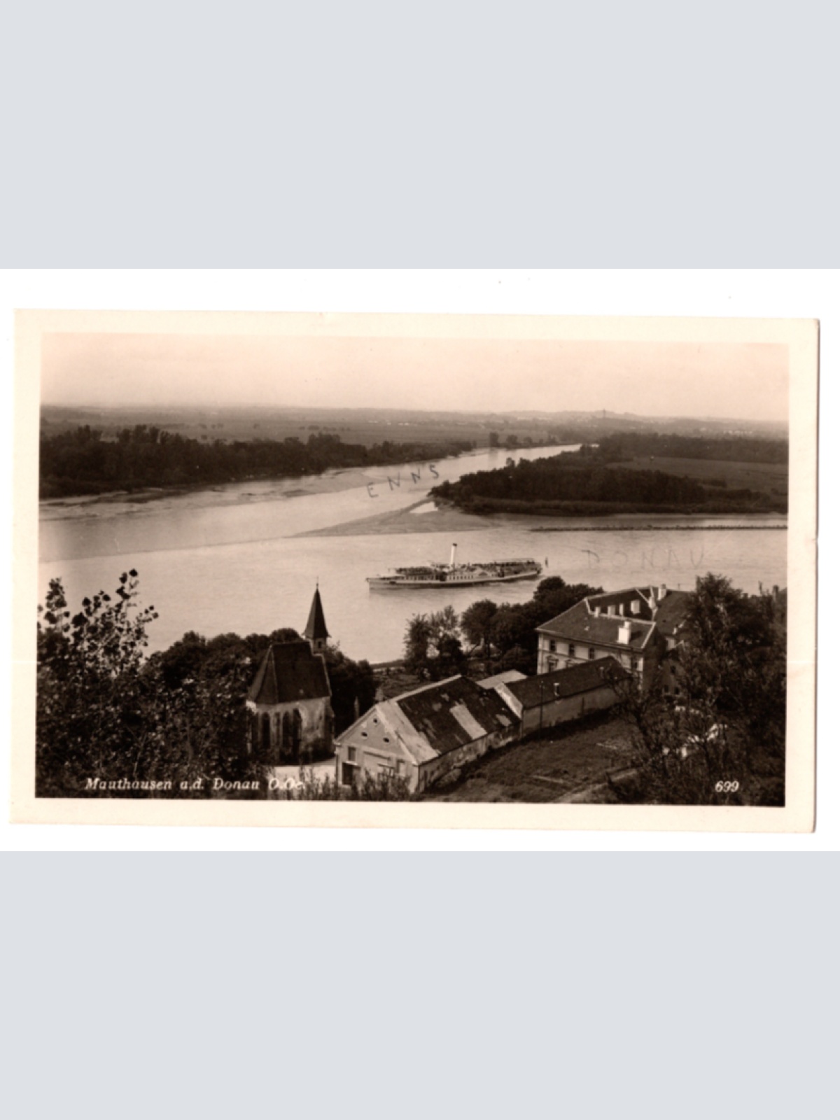 AK aus Mauthausen a. d. Donau, Oberösterreich (F438)