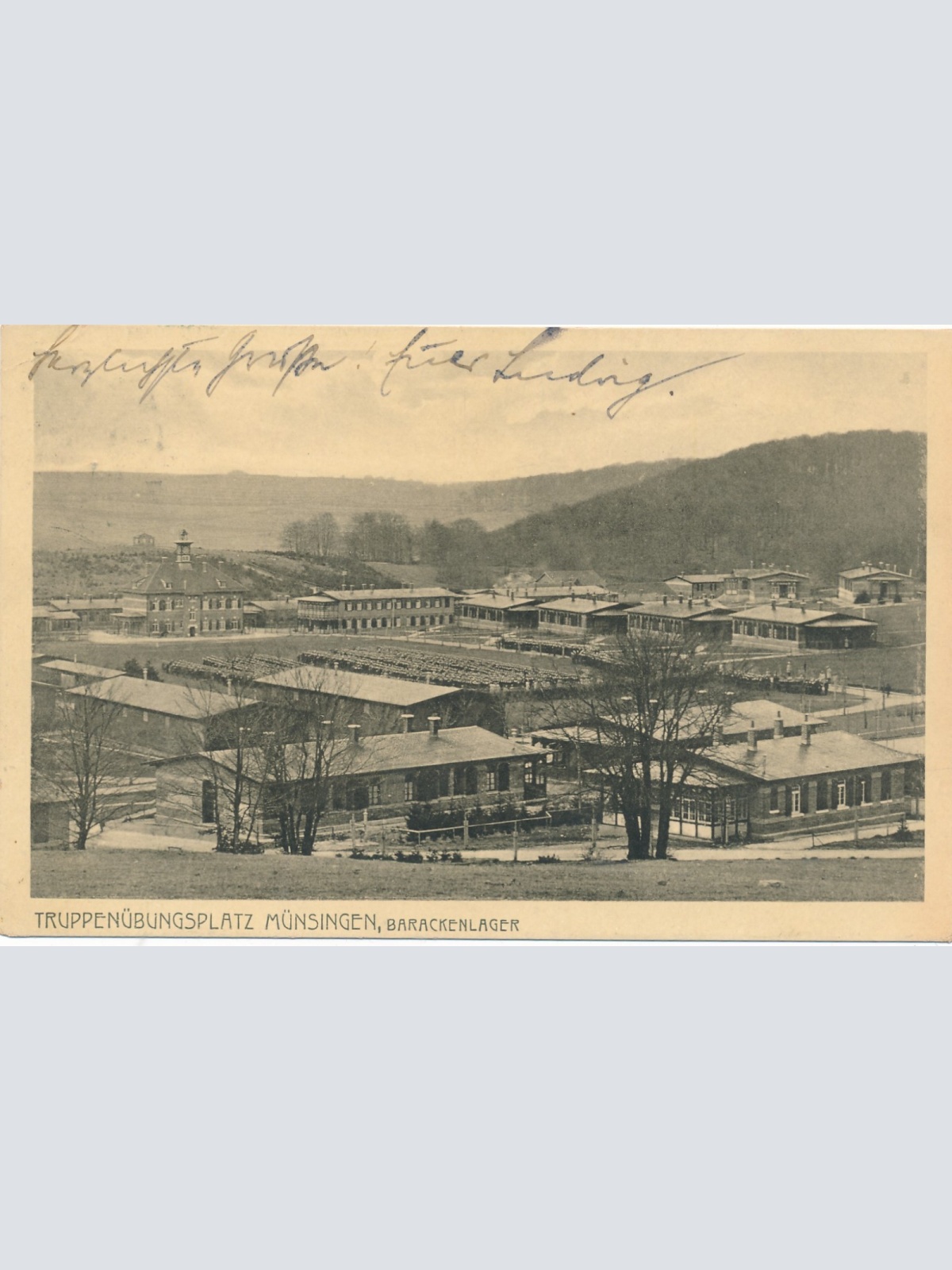 AK aus Münsingen Truppenübungsplatz Baden - Württemberg Ansichtskarte (15864)