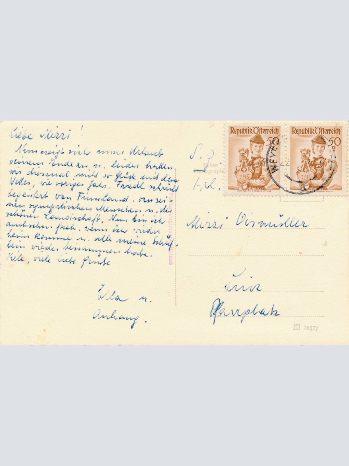 AK aus Weyregg am Attersee Oberösterreich Ansichtskarte (15230)