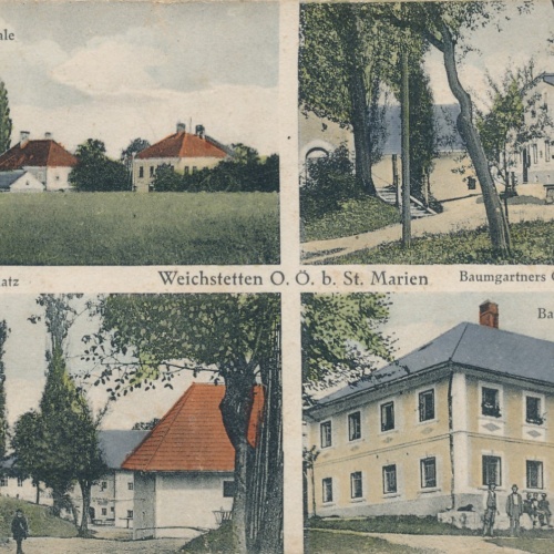 AK aus Weichstetten bei St. Martin Baumgartners Gasthof Ansichtskarte (15039)