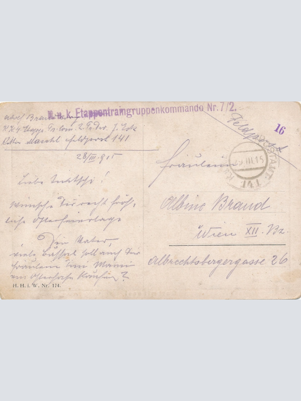 AK Militaria Gott mit Uns Soldaten mit Flagge (16032)