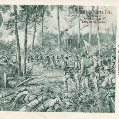 AK Militaria Rot Kreuz Karte Nr. 18 Oberst Brosch Edler von Aarenau (16027)