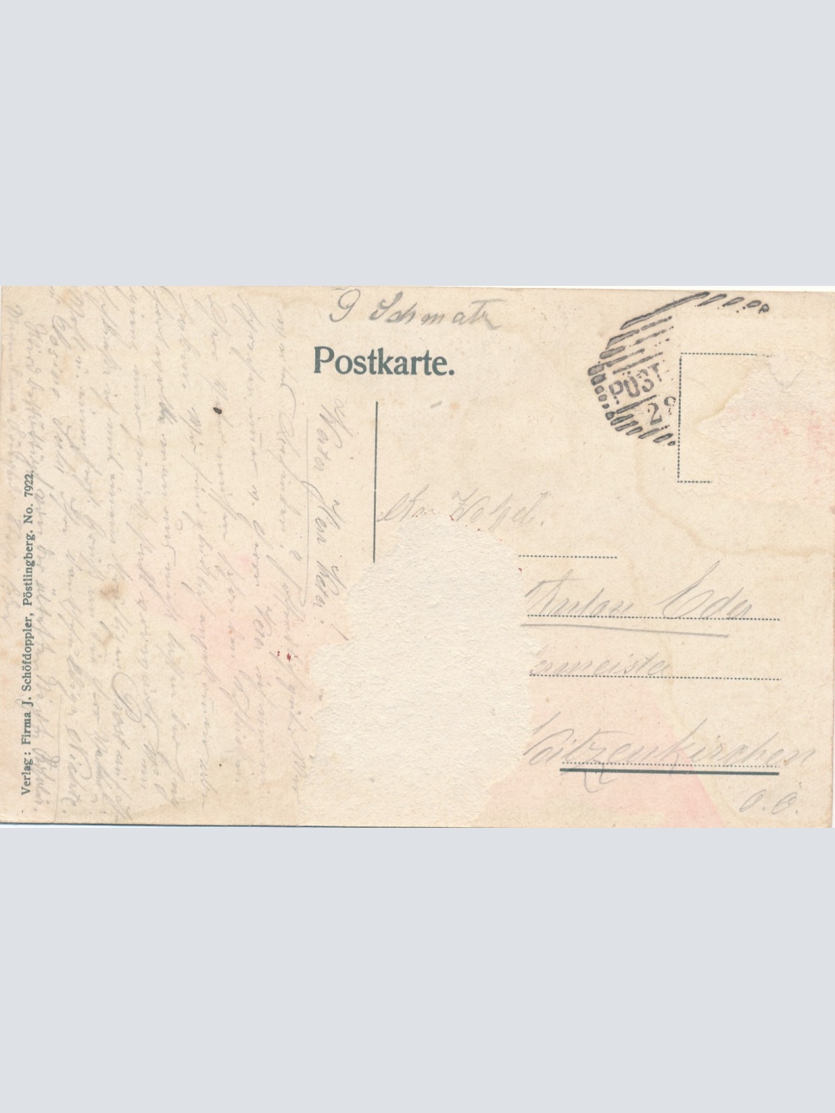 AK aus Linz an der Donau Pöstlingberg Oberösterreich Ansichtskarte (15279)