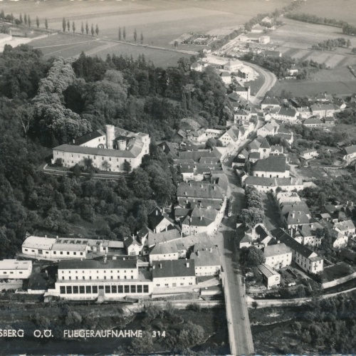 AK aus Ebelsberg Fliegeraufnahme Nr.314 Oberösterreich Ansichtskarte (15833)