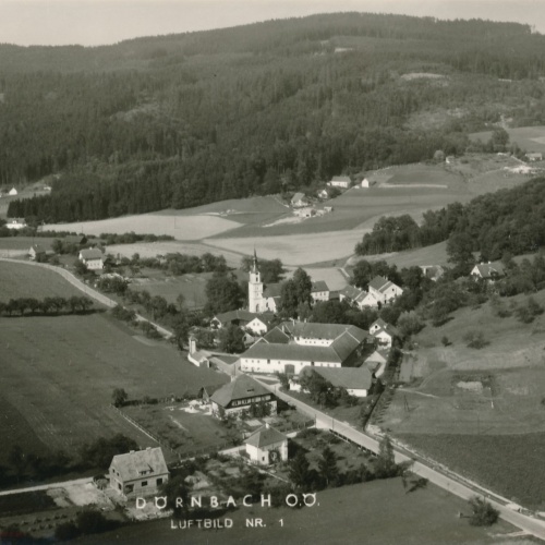 AK aus Dörnbach Luftbild Nr.1 Oberösterreich Ansichtskarte (15831)