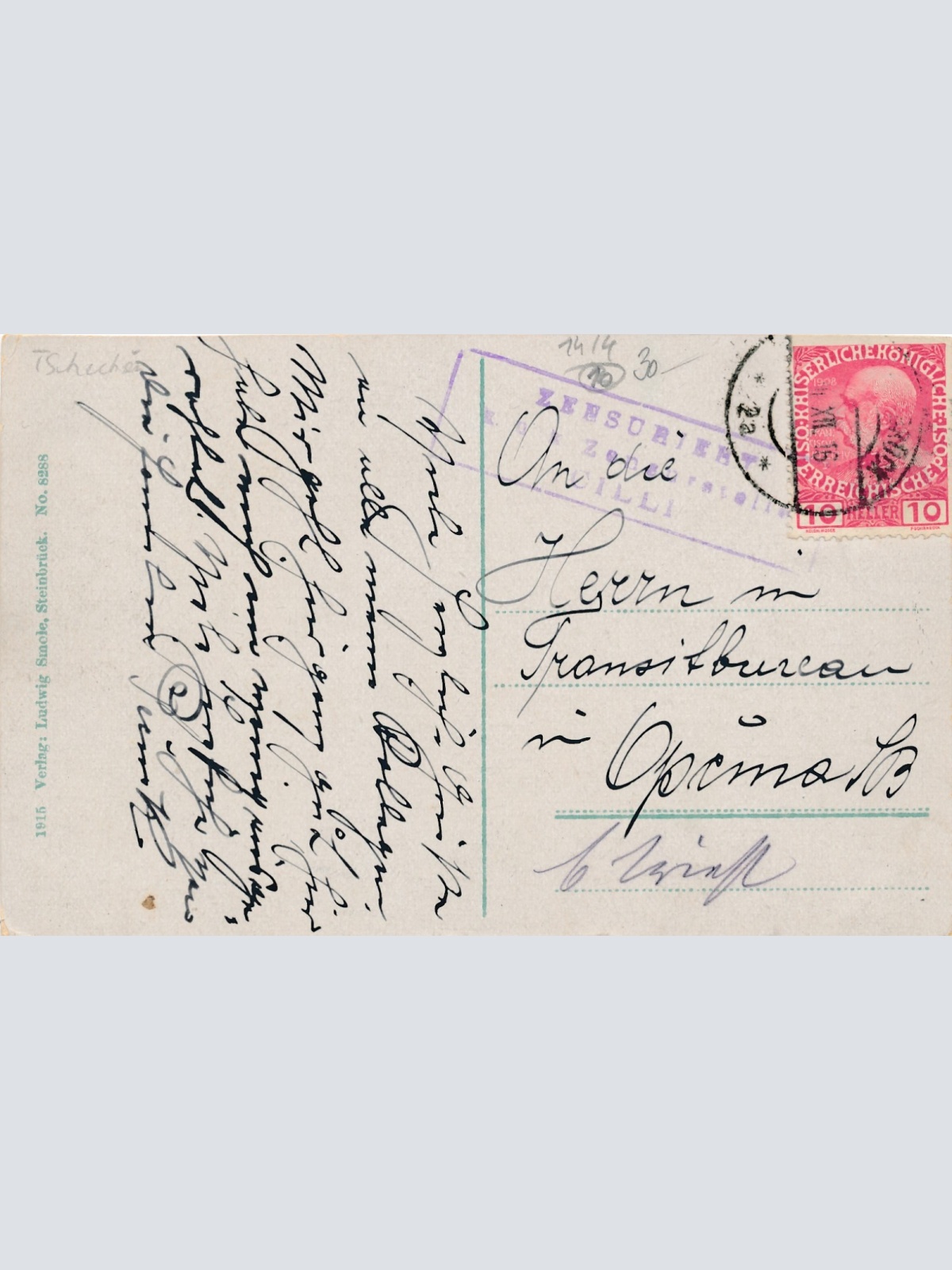 AK aus Steinabrück Tschechoslowakei Ansichtskarte (15823)