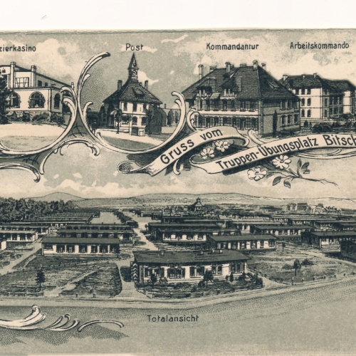 AK aus Bitsch Lothringen Truppenübungsplatz Ansichtskarte (15121)