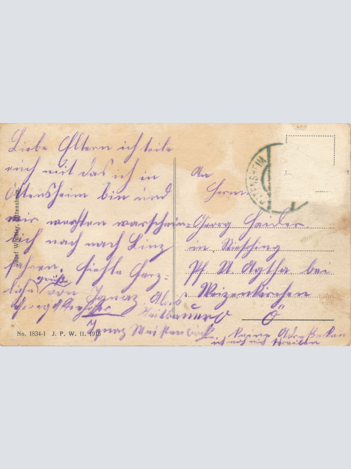 AK aus Ottensheim Oberösterreich Ansichtskarte (15130)