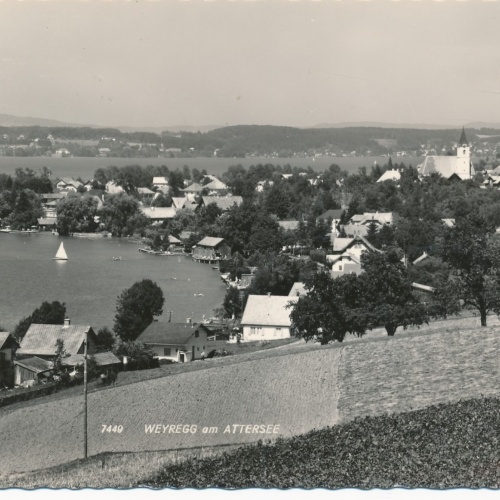 AK aus Weyregg am Attersee Oberösterreich Ansichtskarte (15319)
