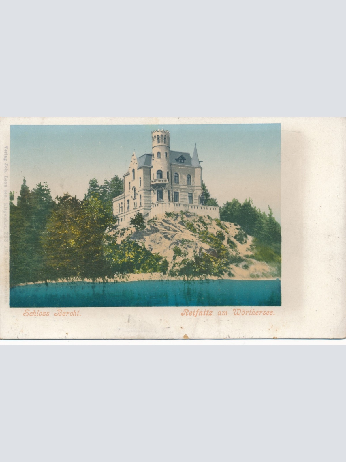 AK aus Reifnitz am Wörthersee Schloss Brecht Kärnten Ansichtskarte (16071)