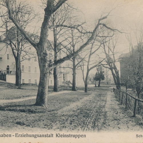 AK aus Kleinstruppen Soldatenknaben Erziehungs A. Sachsen Ansichtskarte (15884)