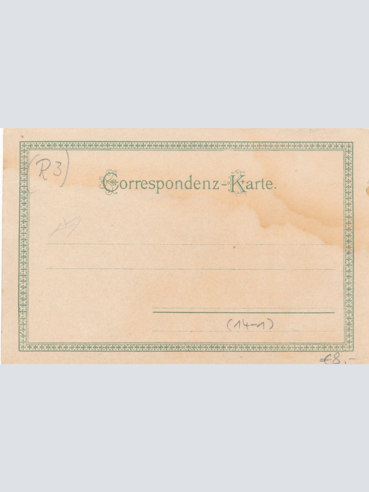 AK All Heil mann mit Fahrad Ansichtskarte (15874)