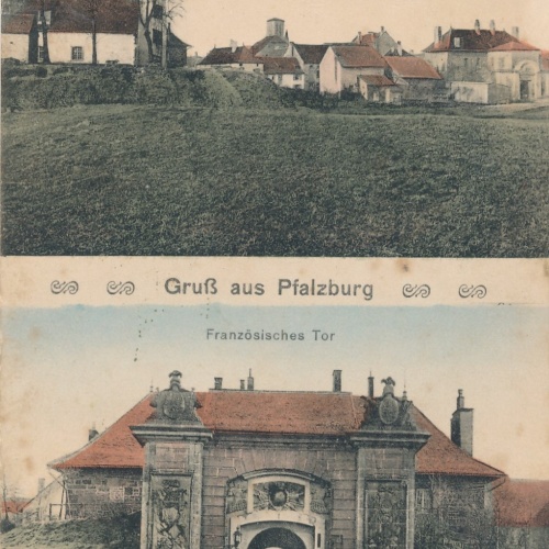 AK gruß aus Pfalzburg Frankreich Ansichtskarte (15885)
