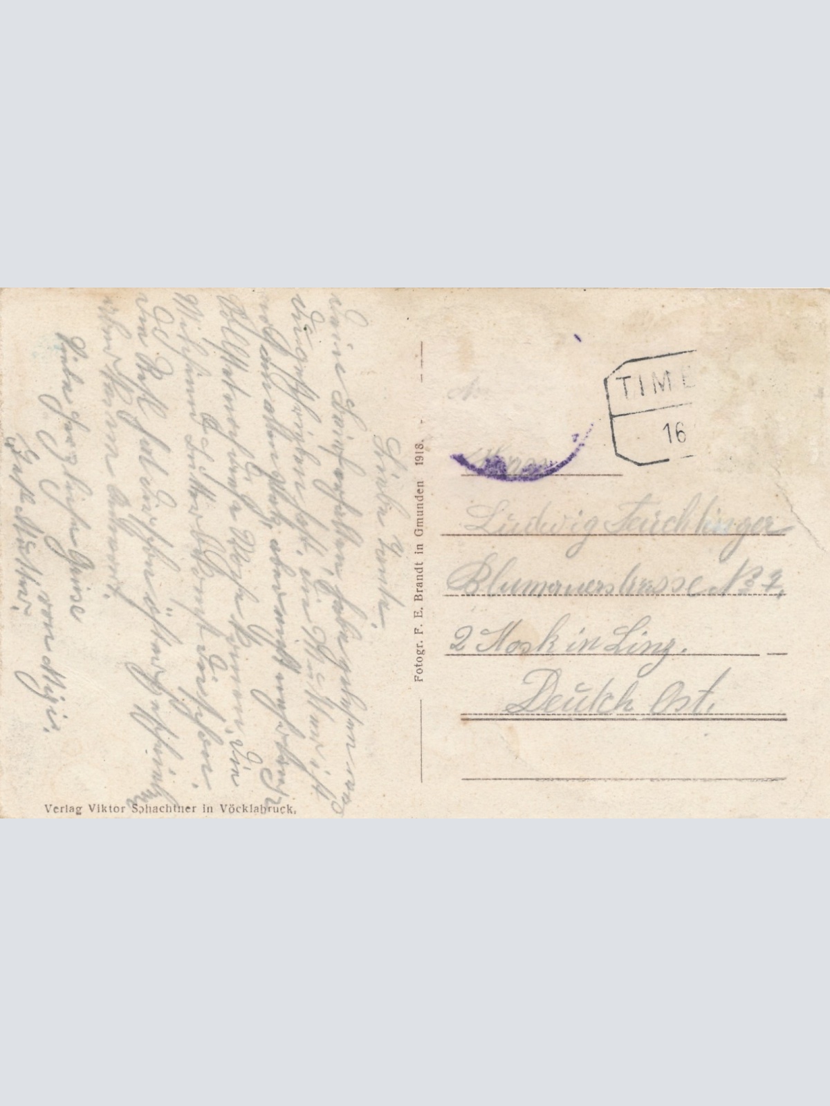 AK aus Timelkam mit Kirche Oberösterreich Ansichtskarte (15252)