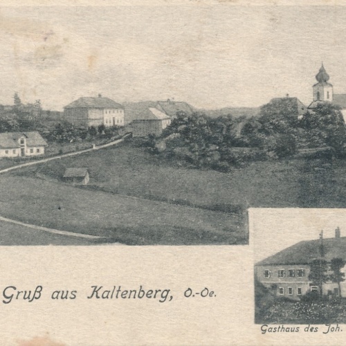 AK aus Kaltenberg mit Gasthaus Oberösterreich Ansichtskarte (15657)