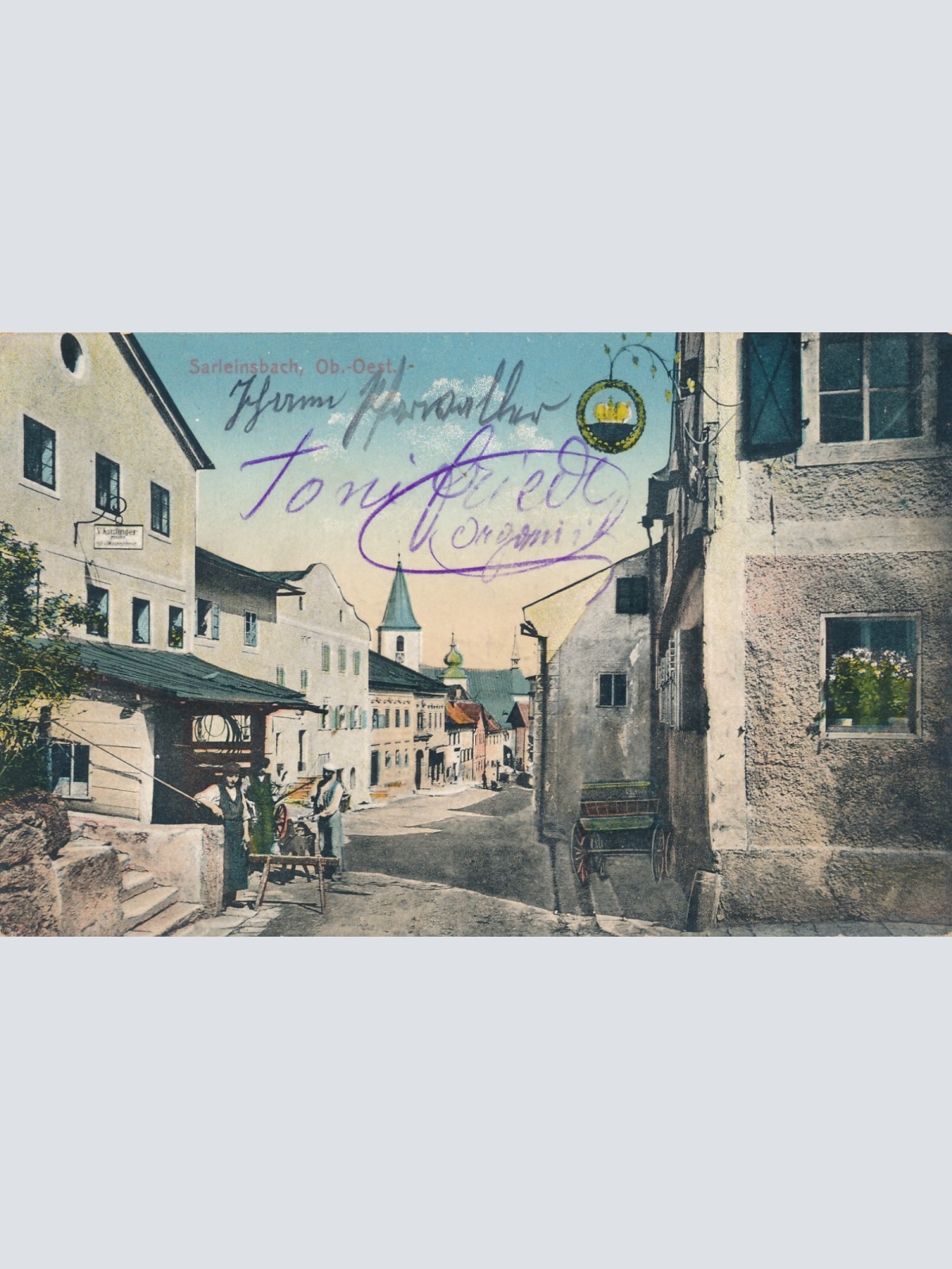 AK aus Sarleinsbach Oberösterreich Ansichtskarte (15658)