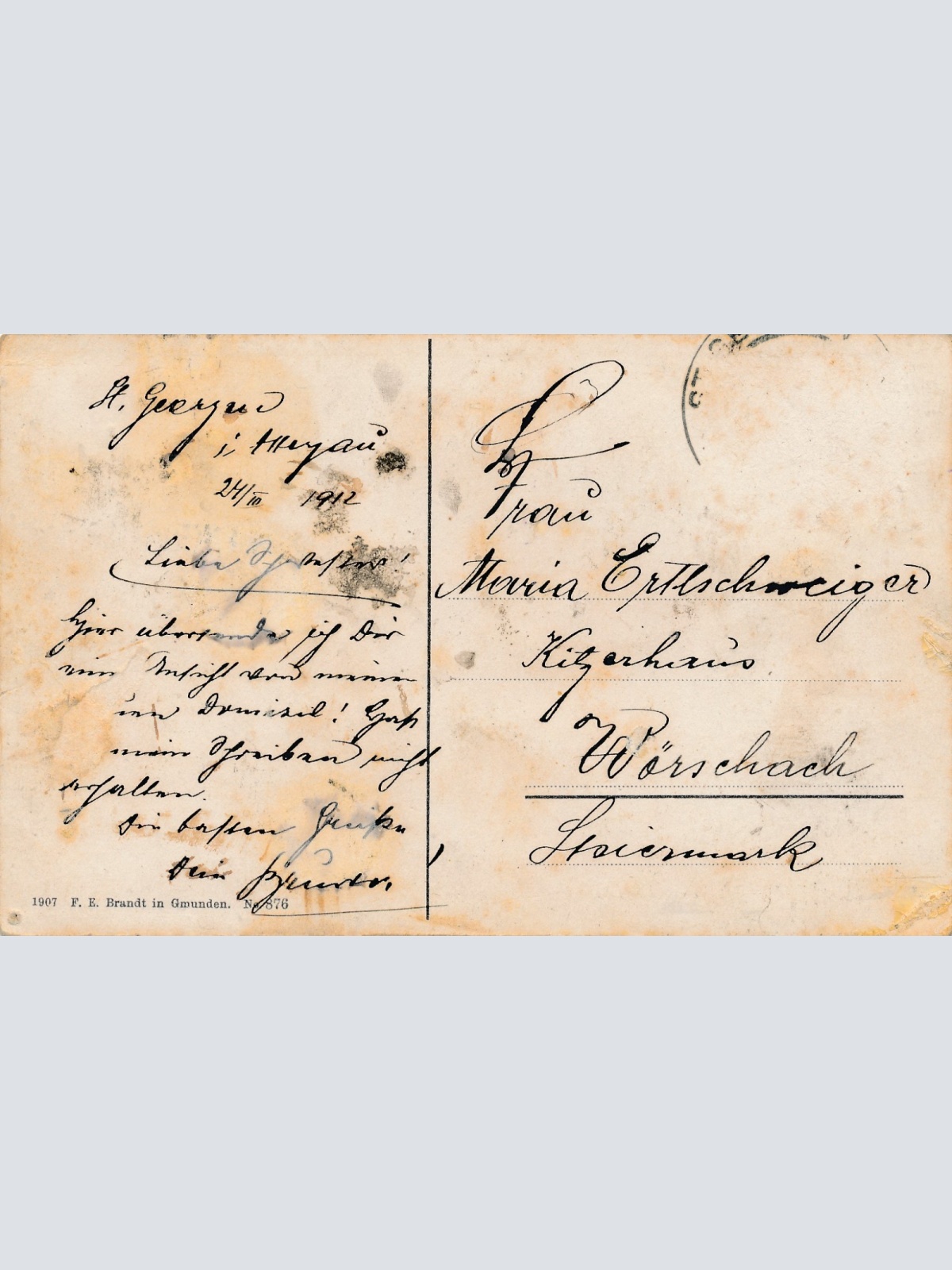 AK aus Attersee Landungplatz mit Dampfer Oberösterreich Ansichtskarte (15234)