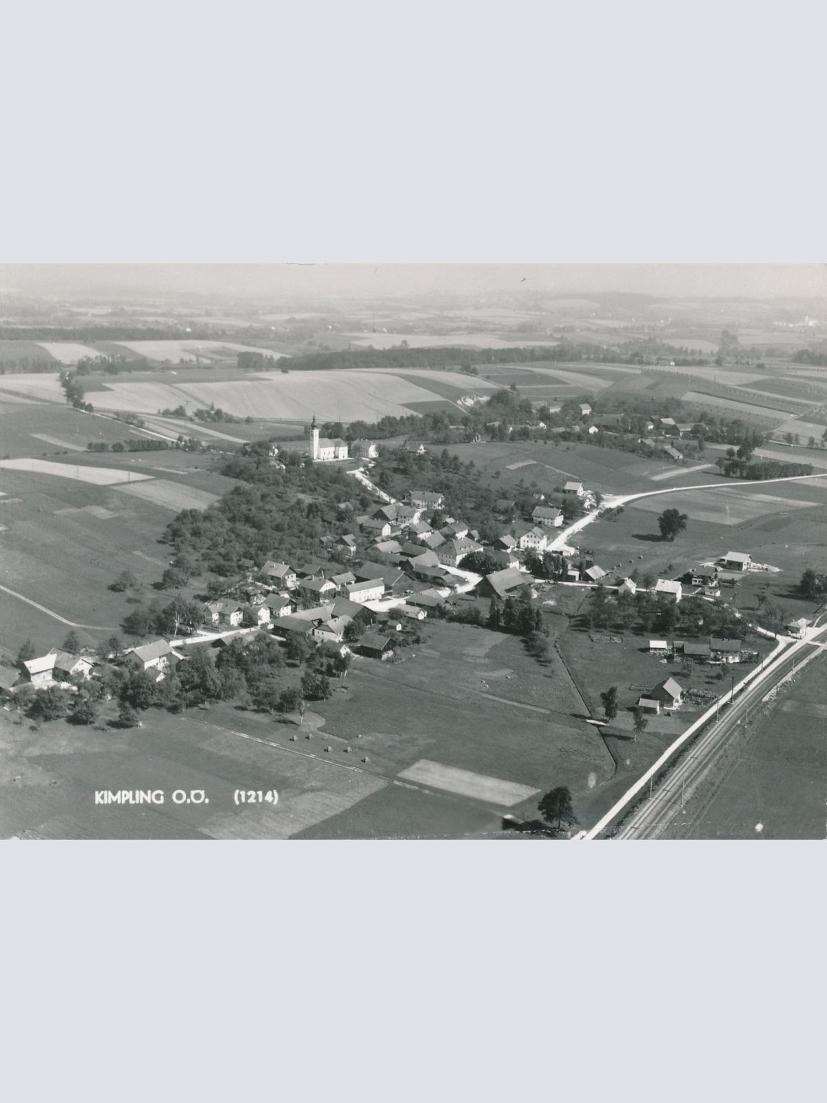 AK aus Kimpling Luftbild Oberösterreich Ansichtskarte (15809)