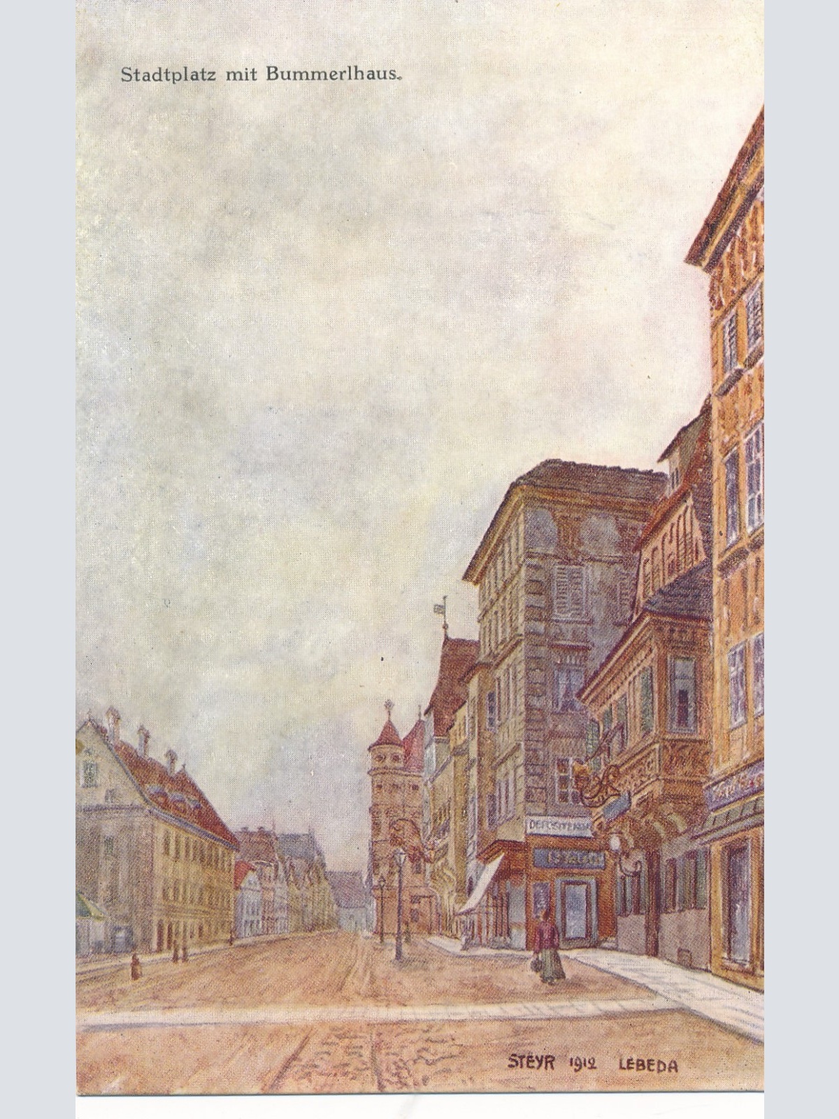 AK aus Steyr Oberösterreich Ansichtskarte (15904)